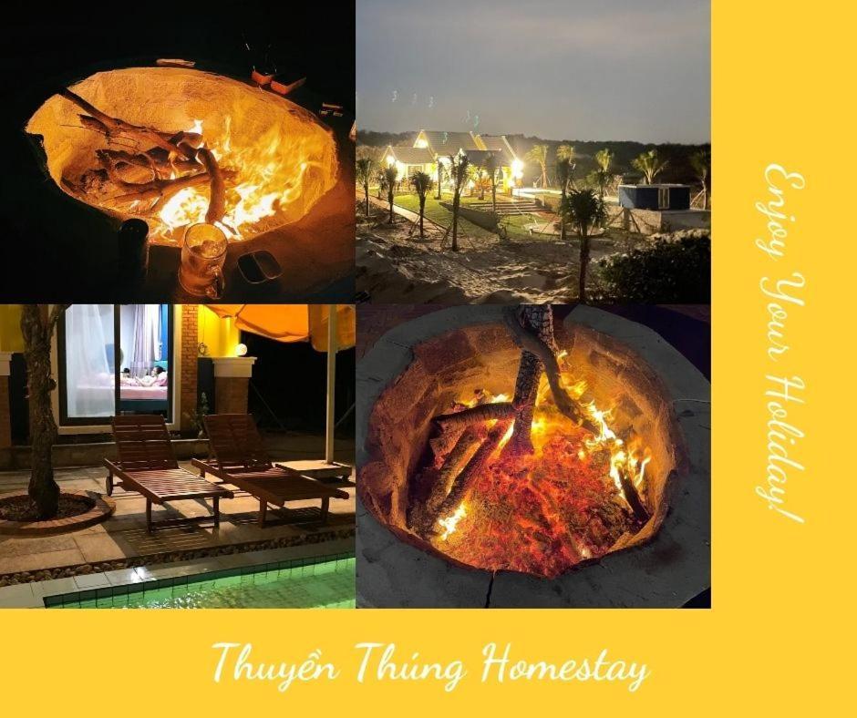 Thuyen Thung Homestay Pho Tri Exteriör bild